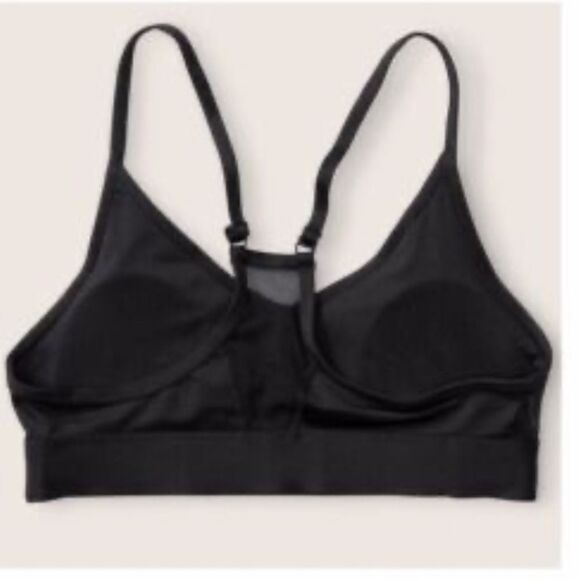 Victorias Secret Pink Ultimate Gym Lined Removable Padding logo sport bra Xsmall - Picture 6 of 7